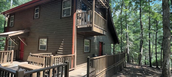 Cozy Cabin on Wooded Acre, Fire Pit, Games, Fully Equipped. Ucstr License#020096 Hoteles en Condado de Union
