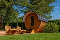 Rifugio DiVino Dormire in Una Botte - Wine Barrel Stay Near Rome - Wifi