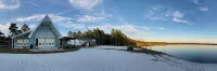 Lake front living with private sandy beach! - Wifi