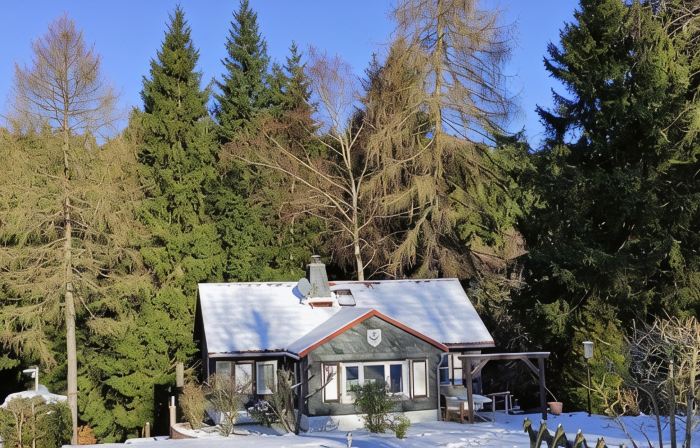 Cozy vacation home for 4 people on the edge of the forest - wonderfully quiet on the Rennsteig