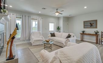 Waveland Vacation Rental - Walk to the Beach!