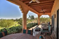 Mesquite style villa on golf course with amazing desert and mountain views