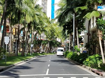 ホテル周辺 インペリアル ハワイ リゾート アット ワイキキの写真