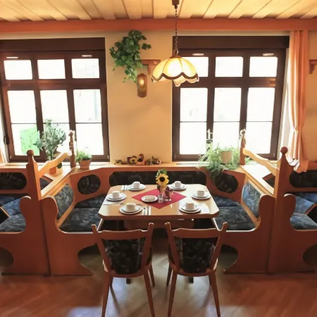 Hotel Thüringer Waldblick Boxberg Отели в г. Апфельштедтауэ