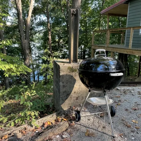 Lakeside Cabin - Serene Retreat with Lake Monroe Views + Wraparound Deck