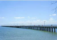步行可達碼頭極佳頂層一卧室公寓單元海景泳池水療