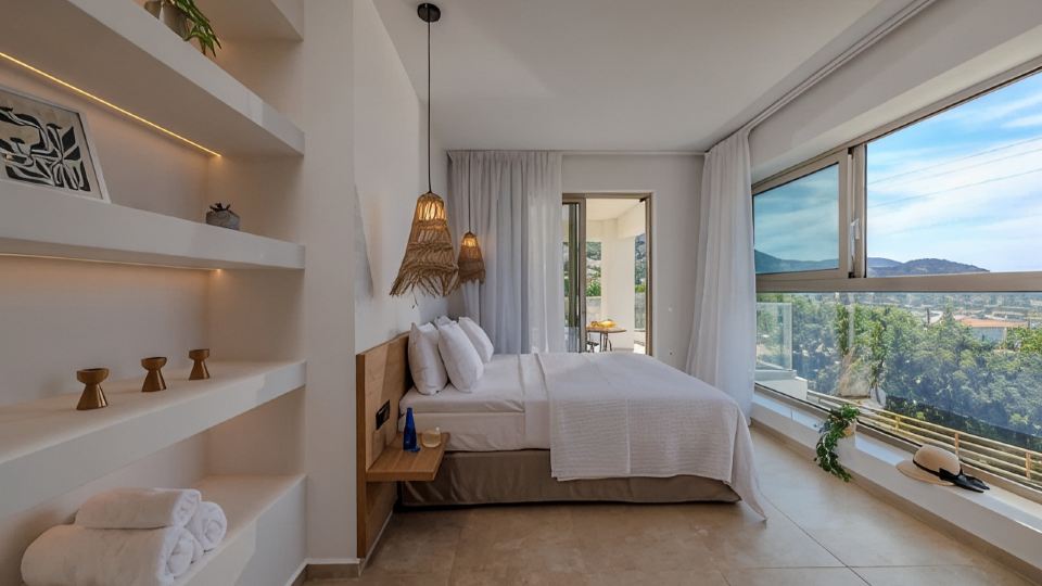 Malia Vista Villa - Private Pool,Panoramic Seaview