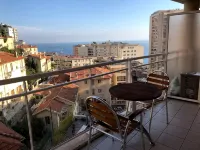 Monaco Sunshine studio, sea view close to MC beach