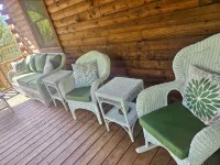 Log Cabin Located on the Greenbrier River in Hinton WV