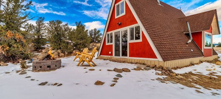 NEW Cozy Owl A-Frame: Cabin with Epic Mountain Views Featured on HGTV Hotels in Park County
