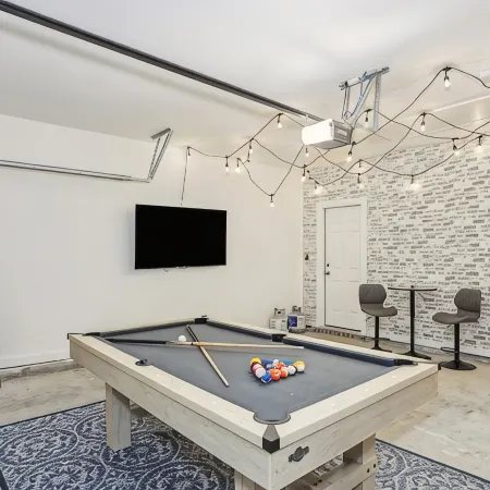 Hearth & Haven  4BR w/ Game Room + Fire Pit Walk to Foley Sports Complex