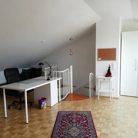 Duplex apartment over 2 levels with roof terrace near the Elbe in Dresden-Blasewitz