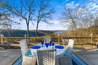 Gorgeous Lake House with Game Room featuring Breath-taking Views of Norfolk Lake