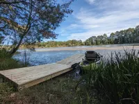 Offgrid Glamping At Private Lake - Homestays