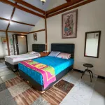 Omah Singo Stay & Resto Yogyakarta - vue sur la montagne