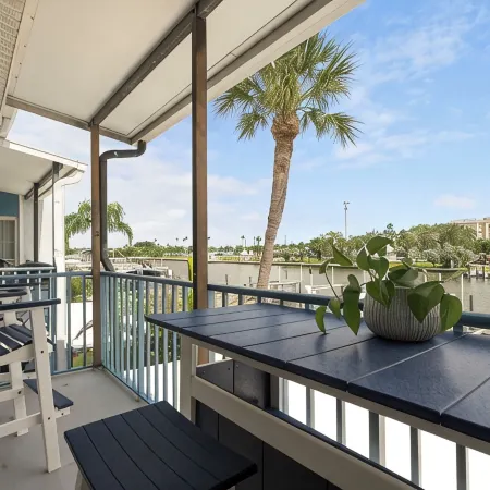 Stunning, fully renovated, waterfront, condo, heated pools, near beach