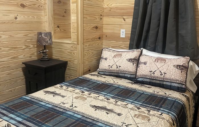 Bassmasters - Cozy 1-bedroom cabin with WiFi, AC in fabulous Stevenson