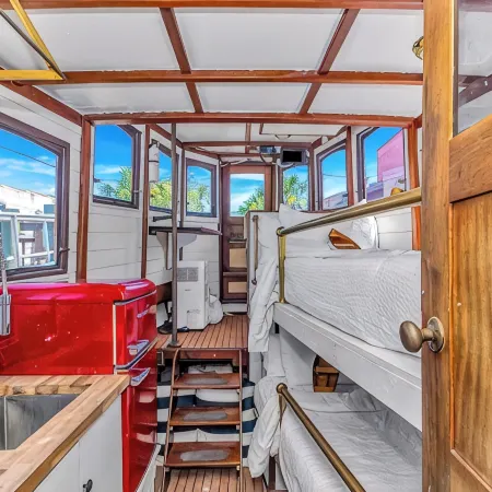 Antique Tugboat on the Harborwalk