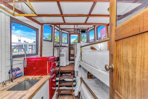 Antique Tugboat on the Harborwalk