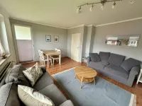 Tasteful and family-friendly quality apartment near the golf course - balkon