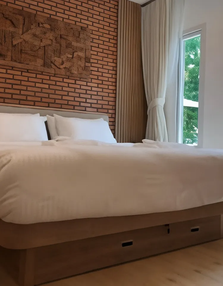 ห้องดีลักซ์ พร้อมวิวสวน