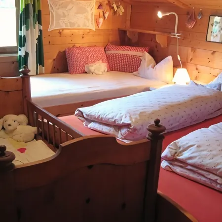 Large app.3-6p,2separate bedrooms,log cabin,cozy,quiet,sunny,close to the center