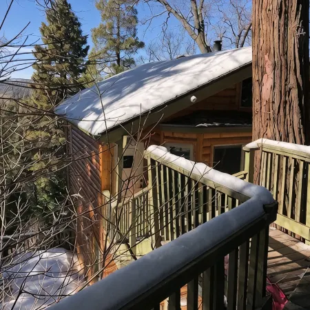 Peaceful Cozy Cabin Amongst the Trees with View of Lake Arrowhead