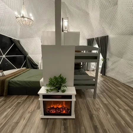 Charlotte Glamping Dome- Fawn and Fern Hideaway