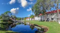 FABULOUS View of Pond!  STEPS to Pools/Tennis & Clubhouse! Fall Rates 99 dollars - balcony