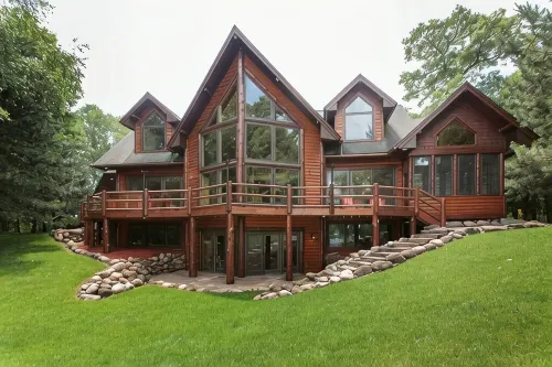 Luxury water home on Whitefish Chain of lakes - 4 stjerner
