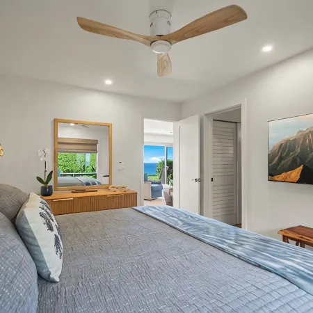 Newly Renovated! Prime Majestic Ocean &Mountain Views  of Kauai's North Shore