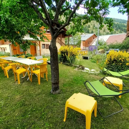 Pretty apartment which kept the charm of the houses of the region