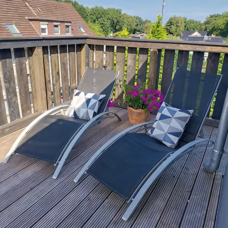 Vacation Rental in Cuxhaven Sahlenburg with a Beautiful Rooftop Terrace