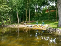 Log Home on Circle Lake - Now with Pickleball Court!