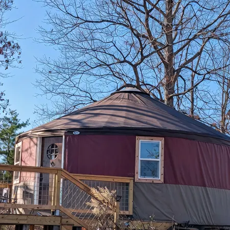 The Hive - Yurt on Hobby Farm