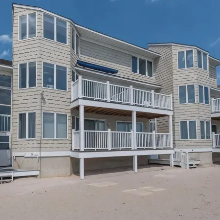 2 Bedroom 1 Bath Modern Oceanfront Condo Overlooking the Beach