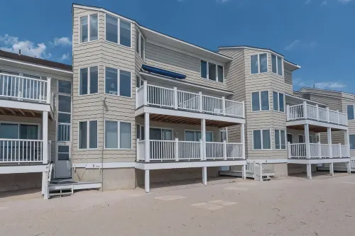 2 Bedroom 1 Bath Modern Oceanfront Condo Overlooking the Beach