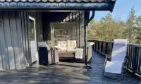Cozy vacation home in southern Norway (Tromøy, Arendal) with a boat and a pier.