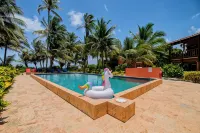 Coco Caye Villa, Private 2 bedroom Beachfront Villa, Balcony,Pool- Gold Standard -  Privatzimmer