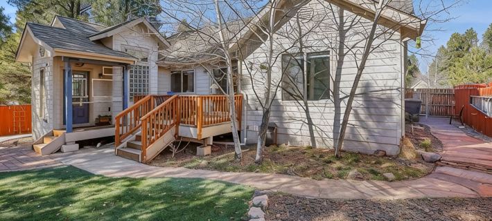 The Ponderosa House | Garage | Quiet neighborhood Hotels in Flagstaff
