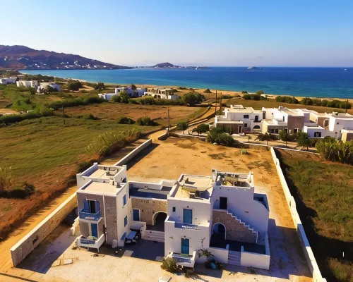 Blue Harmony Apartments โรงแรมใกล้หาด Plaka Beach