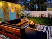 Beach House w/Yard, Beach Passes, Firepit, King Beds Near Boardwalk, Restaurants