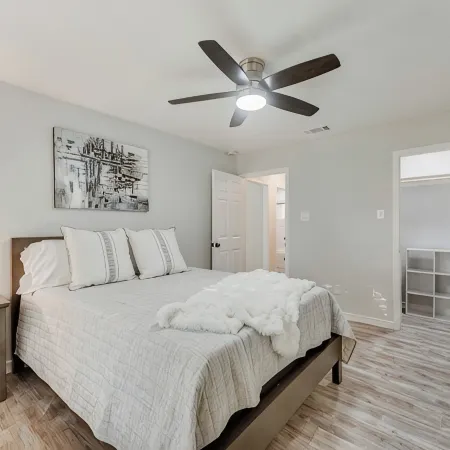 WALK TO THE STADIUM from STADIUM CIRCLE DR, a cozy 3-bedroom house in Arlington