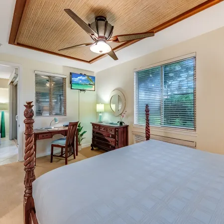 Tropical Ground Floor Unit at Mauna Lani Palm Villas w/ Beach Club Access