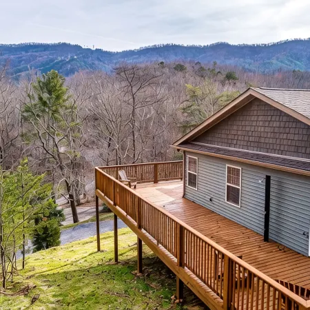 Cabin 2-Allegheny Falls-Mountain View -Private Waterfall- No Stairs-Brand New