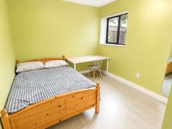 Bright Furnished 2BR Private Basement Suite