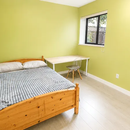Bright Furnished 2BR Private Basement Suite