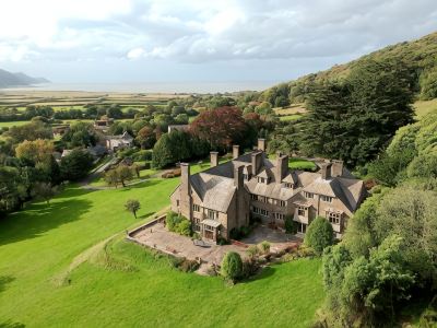 Luxury Bed and Breakfast at Bossington Hall in Exmoor, Somerset
