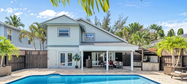 Amazing Tropical Pool House Delray Near Ocean- 4 bedrooms 3 baths- Hotels in Delray Beach