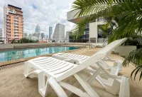 16F Great View 120sqm 2BR 2BA 3 min to Nana BTS 1603